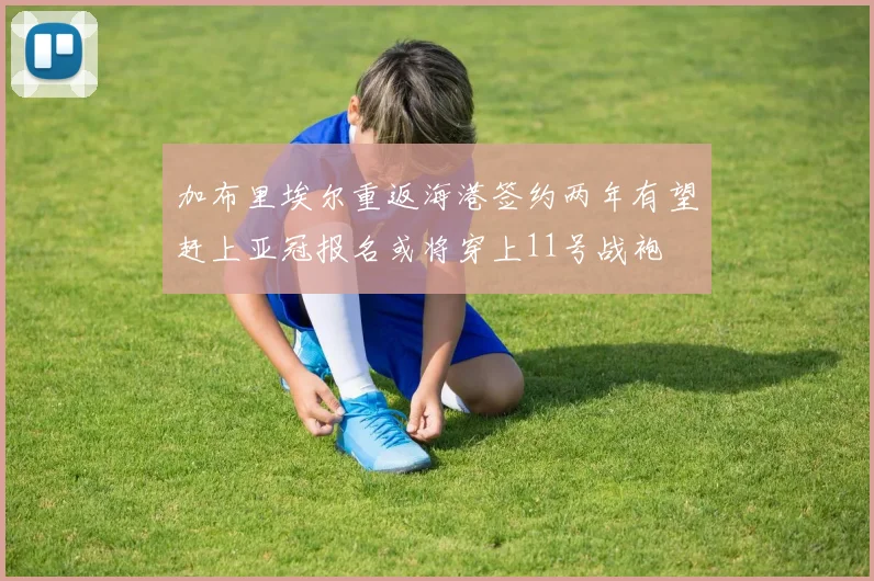 加布里埃尔重返海港签约两年有望赶上亚冠报名或将穿上11号战袍