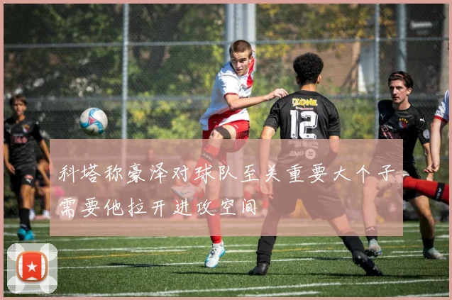 科塔称豪泽对球队至关重要大个子需要他拉开进攻空间